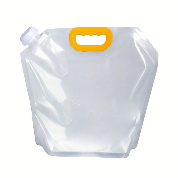 Hordozható vizeszsák, Gyhhxlh, Műanyag, 5L/10L, 34 cm, Átlátszó