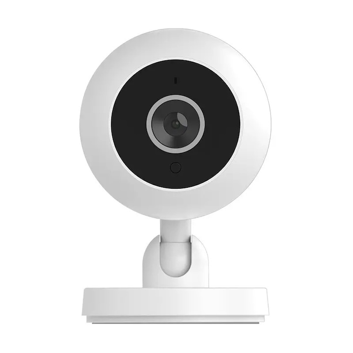 Babafigyelő IP kamera, A2Camera, WiFi, 1080P, Mini CCTV beltéri, Biztonság, Mozgásérzékelés, Fehér
