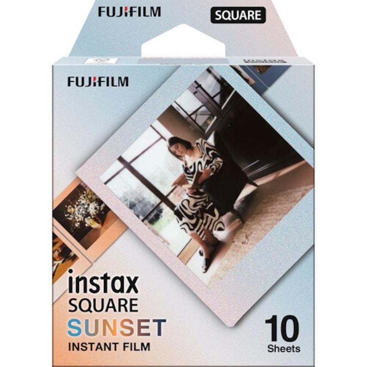 Film instant Fujiflm Instax Square Sunset 1x10