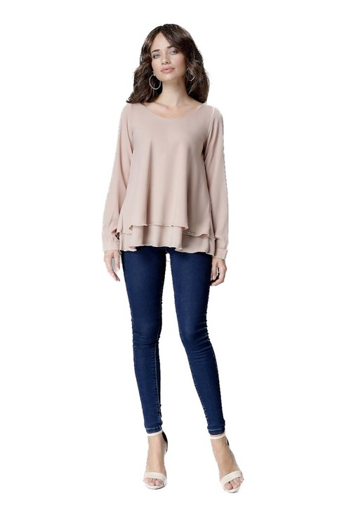 Lenitif Bluză damă Assire L020 bej, Bej, M