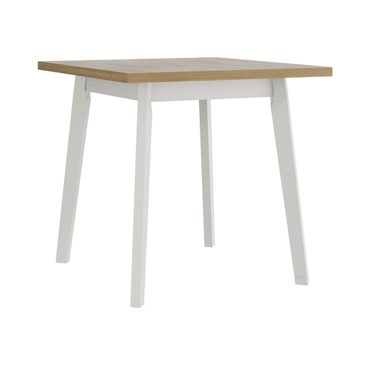 Masa Harry 80 x 80 I MIRJAN 24, sonoma / alb