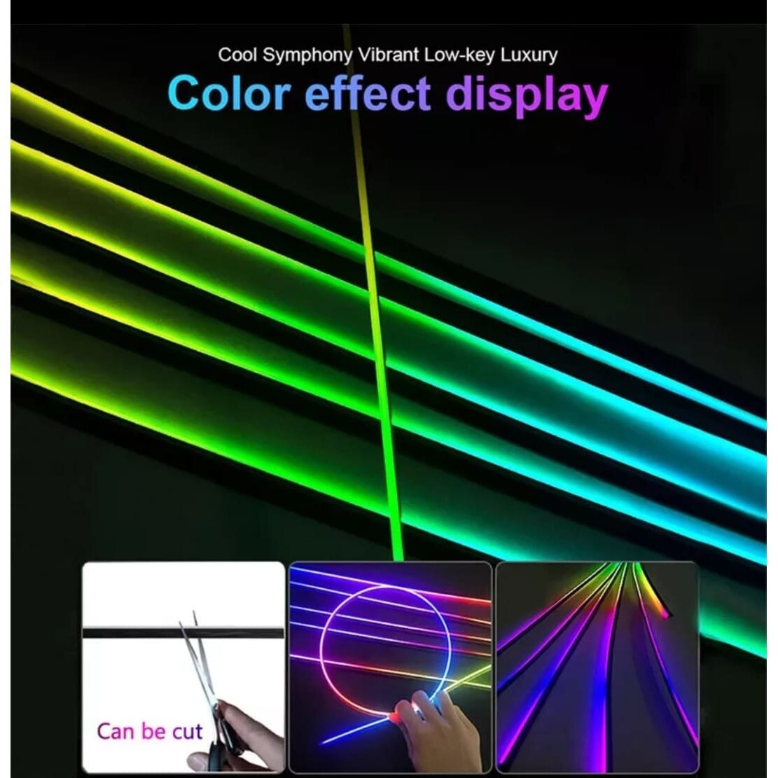 Altoparlante Tweeter Rotante 4D di Lusso X156 con Luce Ambientale a LED 64 Colori per Mercedes Benz Classe GLA 2013-2019 Altoparlante Rotativo a LED