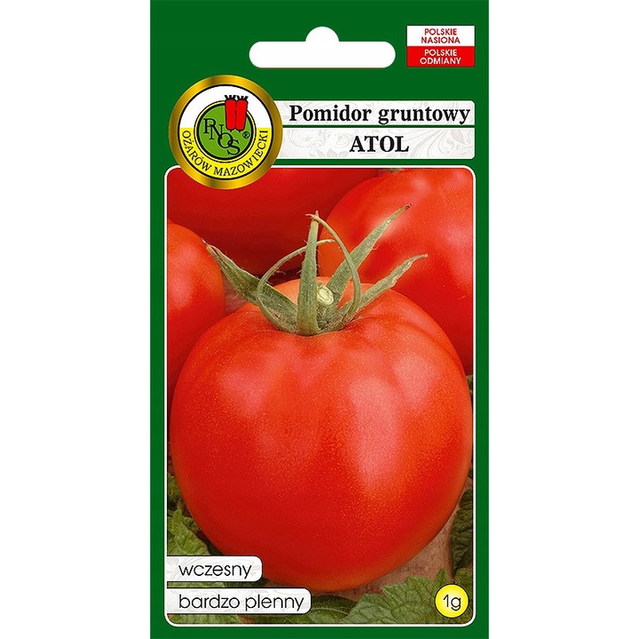 Seminte De Rosii, Pnos, Varietate Toleranta La Mana, Planta Mica, Cu Habitus Lejer, Prefera Soluri Permeabile, Cu O Buna Structura, Varietate Recomandata Pentru Consum Direct Si Procesare, 250 270 Buc La Gram, 1 g, Rosu