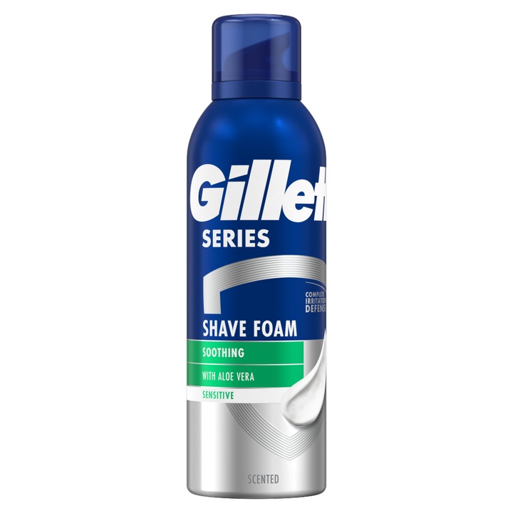 Gillette Series Soothing Sensitive borotvahab 250 ml