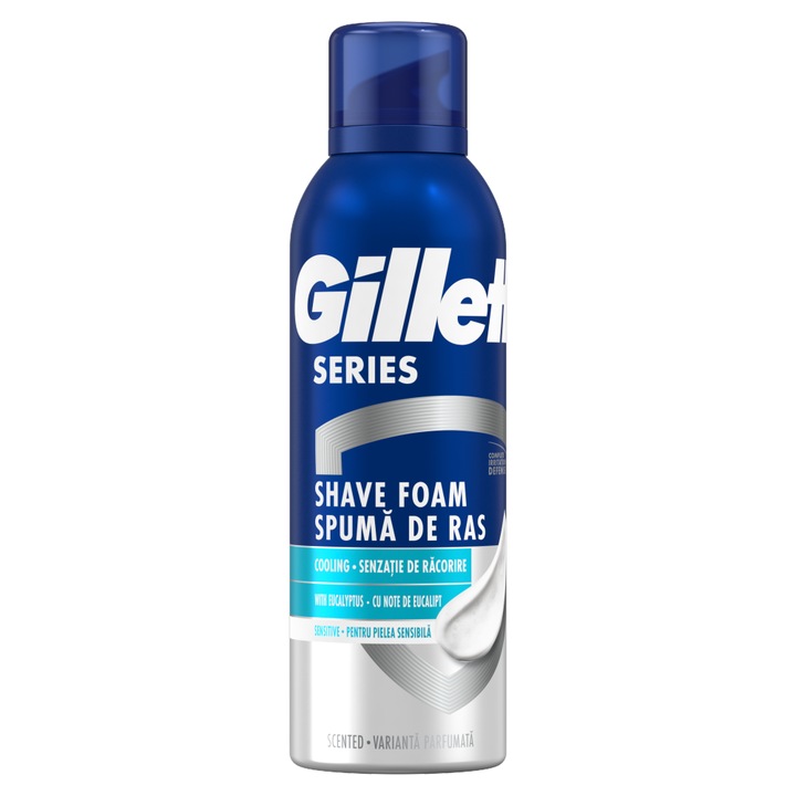 Gillette Series Cooling Sensitive borotvahab 250 ml