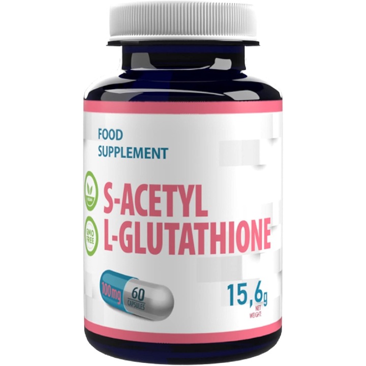 S-acetil-L-glutation 100 mg 60 vegán kapszula