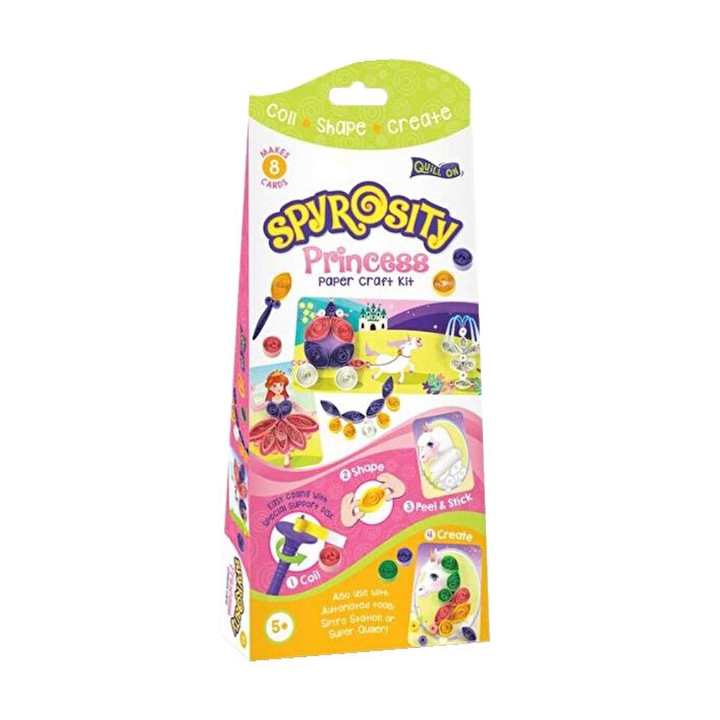 Set creativ Imagimake Quilling Spyrosity - Princess