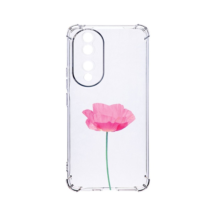 Husa BestCase® Anti Shock 1.5MM, Compatibila Cu Honor 90, Rose - Pastel Pink, Rezistenta La Socuri, Protectie Camera, Margini ridicate pentru protectia ecranului, AS 693