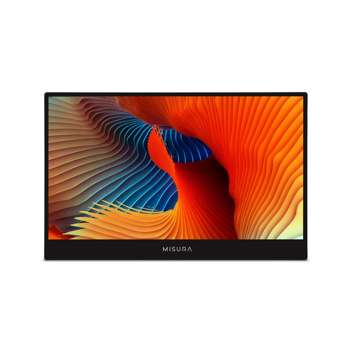 Misura, Преносим LCD монитор, M16T, 16", HDMI, черен