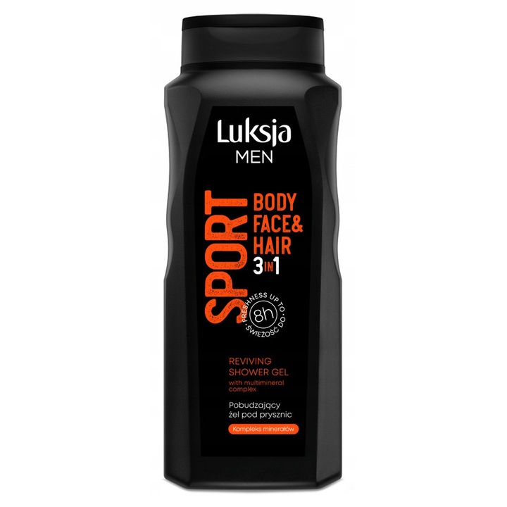 Tusfürdő, Luksja Men Sport, 500 ml