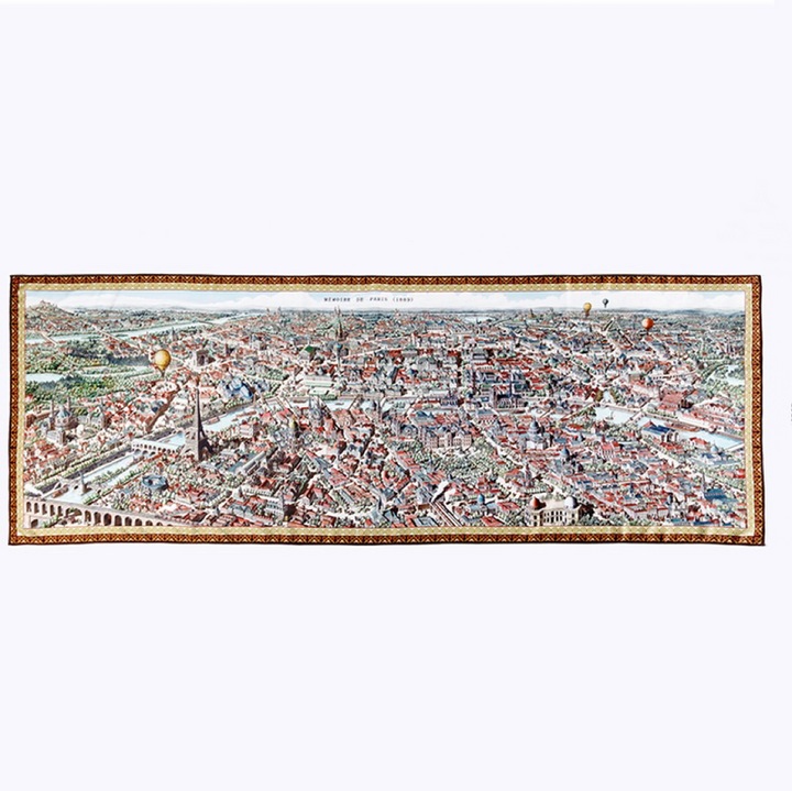 Női párizsi stílusú sálak Fehér