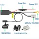 Modul Adaptor Bluetooth 5.0 Chelink cu microfon Handsfree pentru muzica MP3, apeluri telefonice Volkswagen, Audi, Skoda, Seat, 12 Pini, 12 V DC microfon 5 M AUX IN