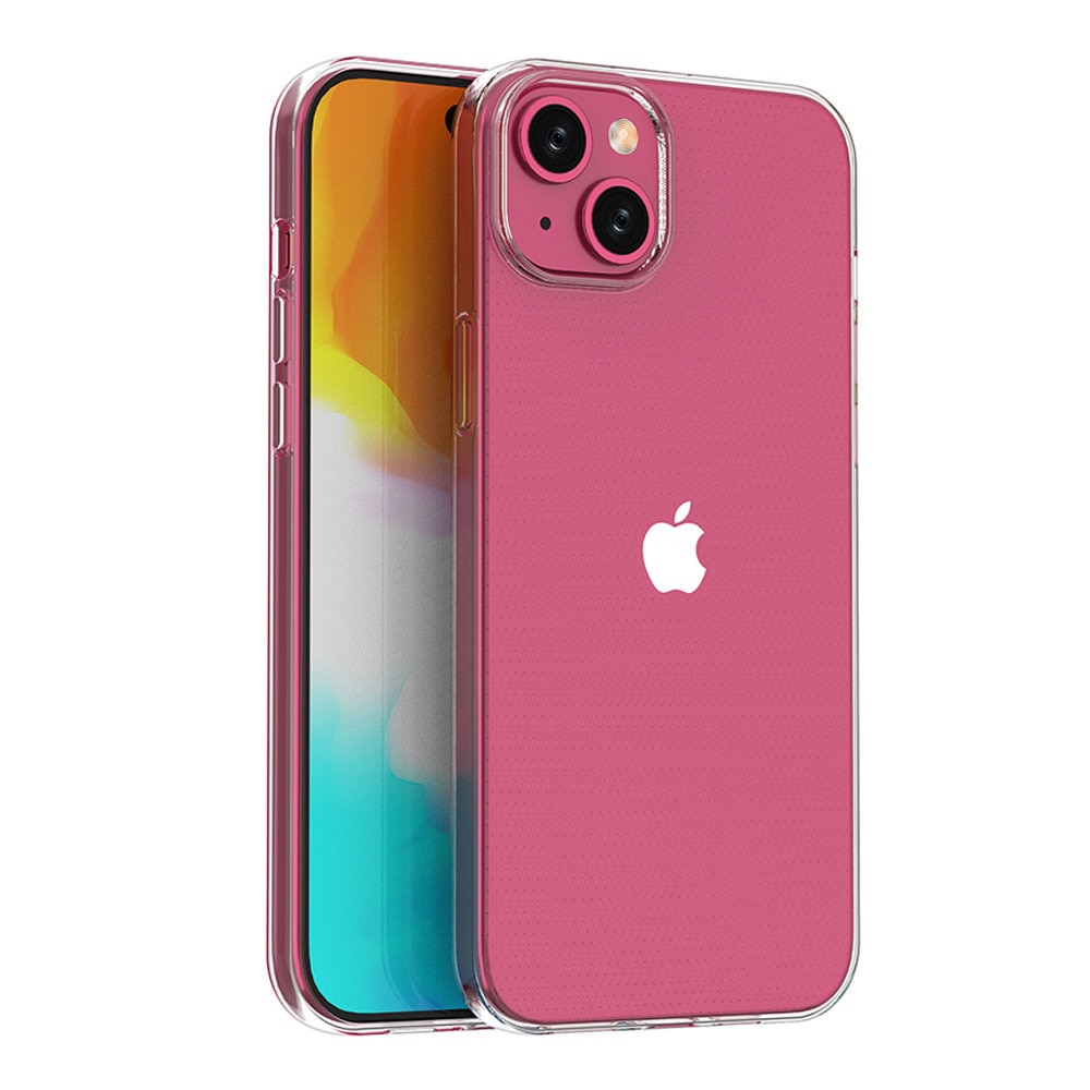 Carcasa Ultra Clear compatibila cu iPhone 15 Plus, TPU, 0.9mm, Transparent