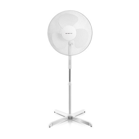 Ventilator de picioare Emerio FN-114204 Alb, 40cm, 3 setari de viteza