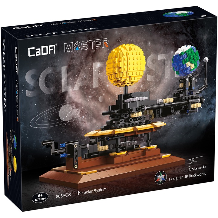 Конструктор CaDa - Слънчева система, 865 части