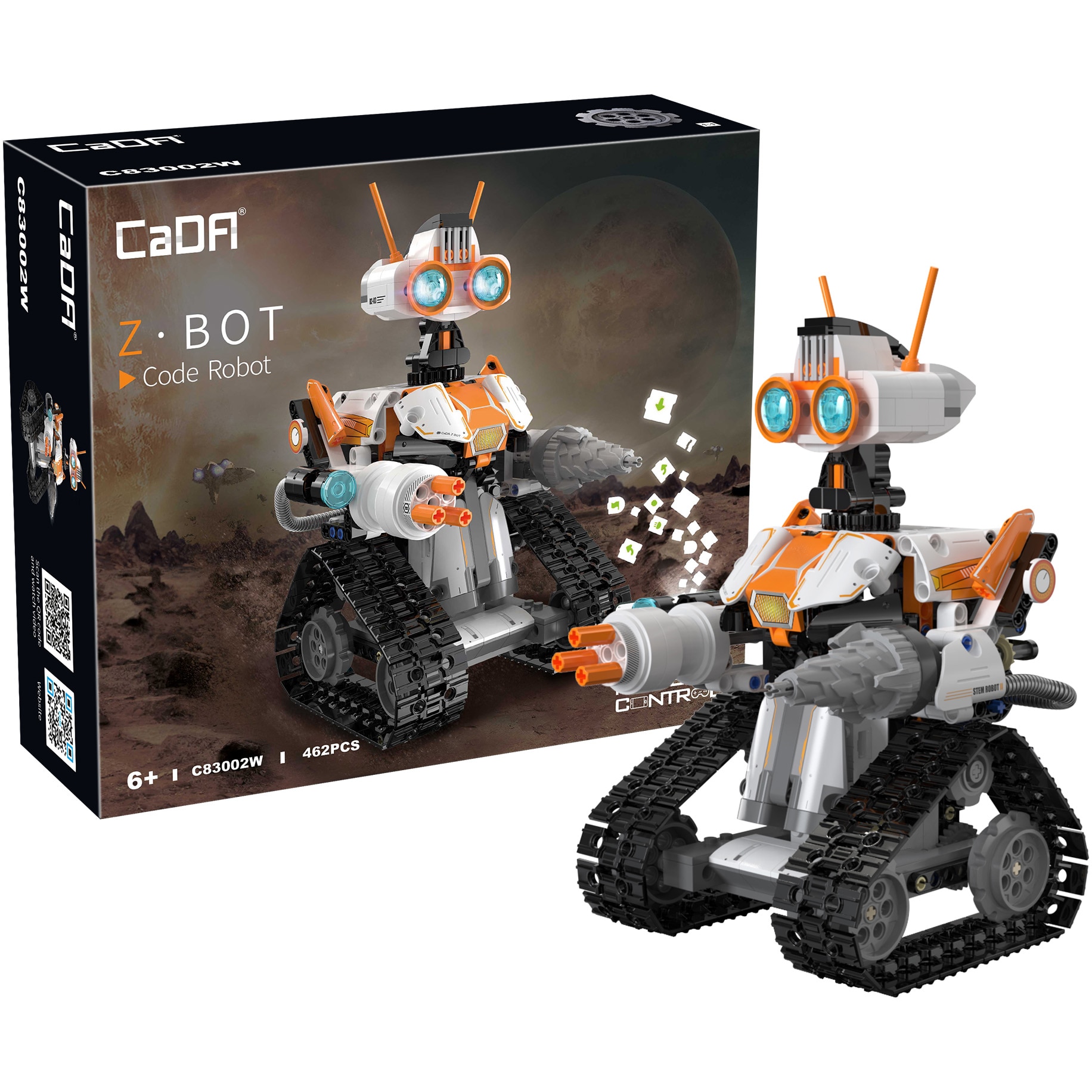 Set constructie CaDa - Robotul Z-BOT cu telecomanda si App control