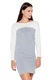 Katrus Дамска мини рокля Gwymbe K106 сива, Сив