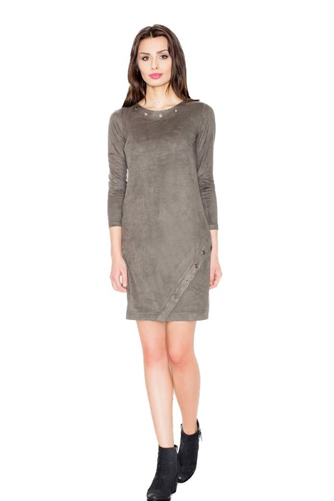 Figl Rochie mini dama Brendrie M455 olive, Verde
