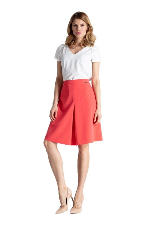 Fusta mini dama, Figl, Lyorine, coral, S