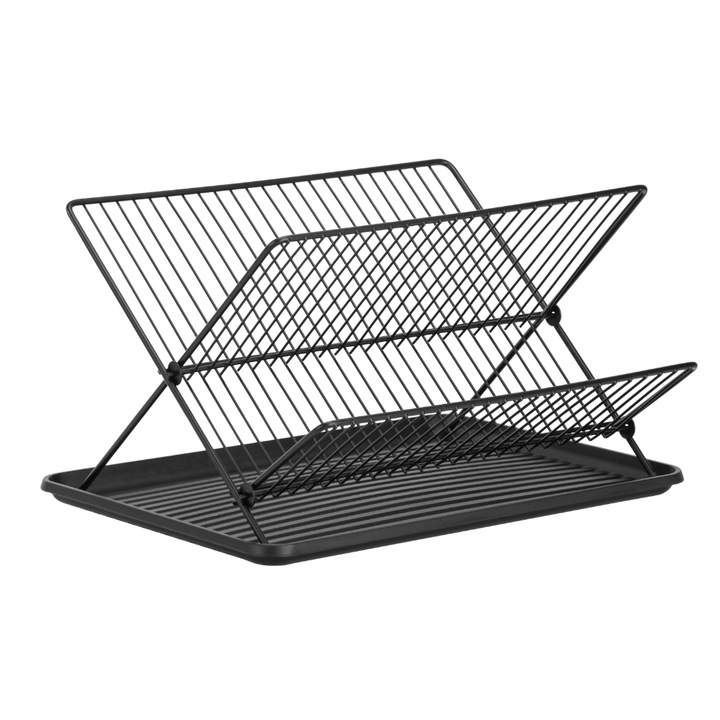 Uscator de vase, 420 x 310 x 245 mm, Negru