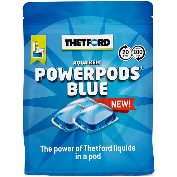 Капсули за химическа тоалетна Thetford PowerPods Blue