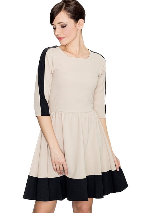 Lenitif Rochie mini dama Kadyvance K057 neagra, Negru
