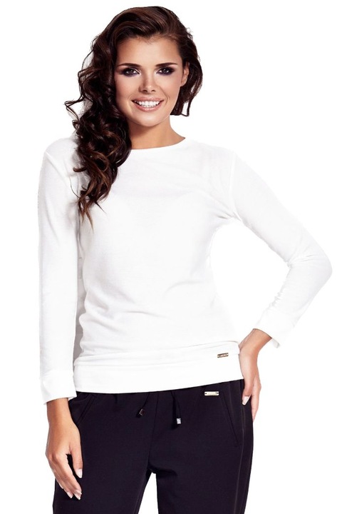 Pulover de dama Awama Classic Kuce A109 ecru, Alb