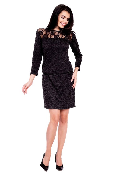 Infinite You Rochie mini dama Ishides M120 grafit, Gri