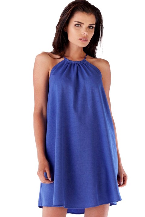 Infinite You Rochie mini dama Ganielle M133 albastru deschis, Albastru deschis