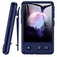 MP3 Player 32GB cu Bluetooth 5.3, touchscreen 2,4 inch, cu prindere tip clema, difuzor, radio FM, pedometru, inregistrare, ebook, albastru