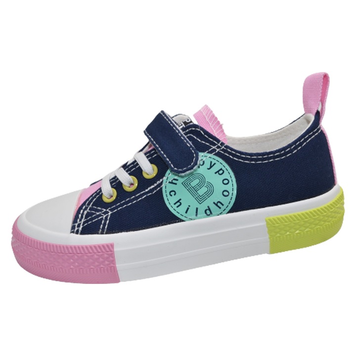 Платнени кецове за момиче Bessky MY008-3C-27, Multicolor 101113