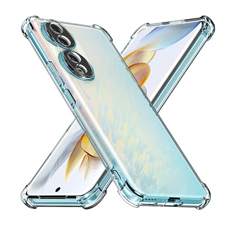 Husa compatibila cu Honor 90, Protectie antisoc, Silicon Ultra Slim High Tech, Crystal Clear