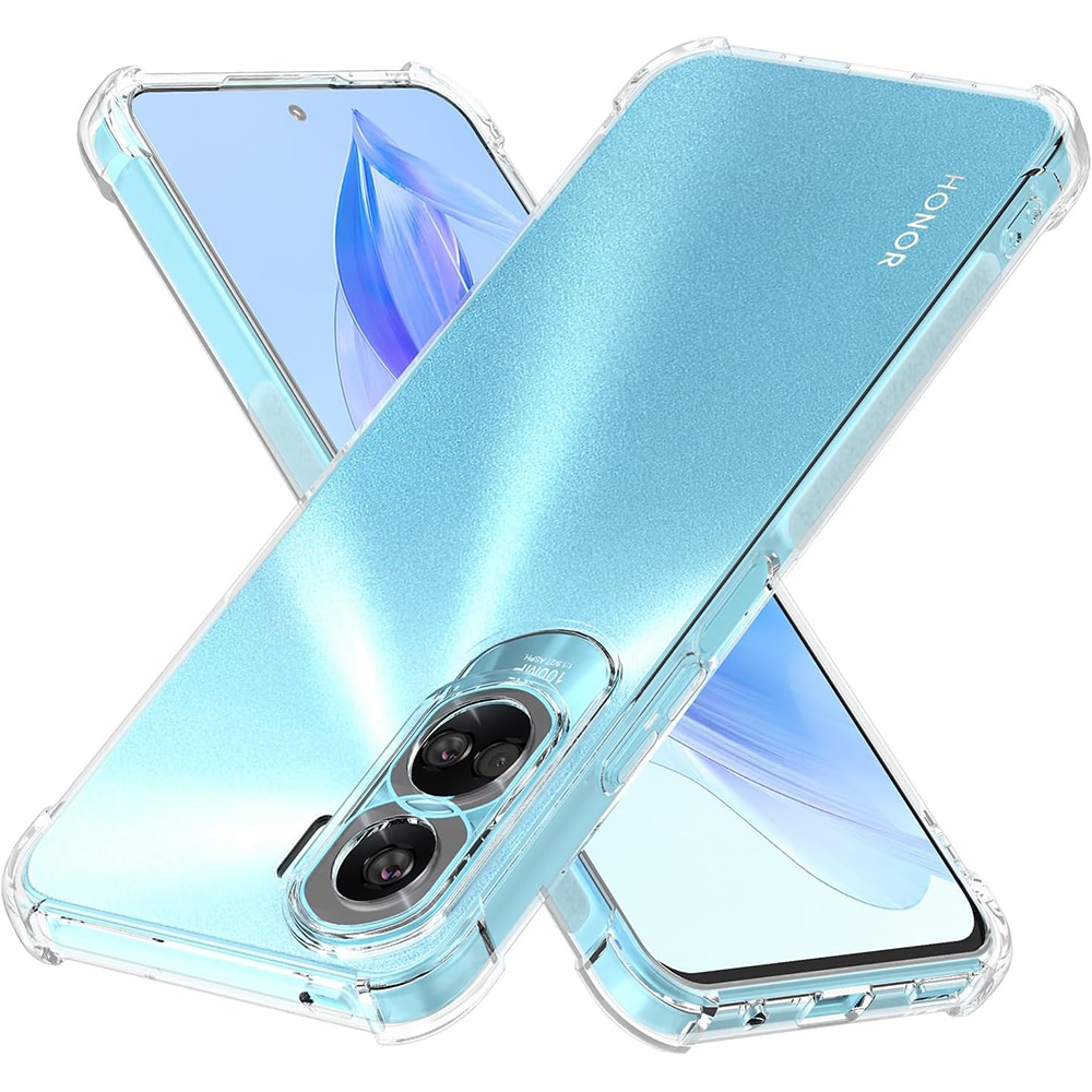 Husa compatibila cu Honor 90 Lite, Protectie antisoc, Silicon Ultra Slim High Tech, Crystal Clear
