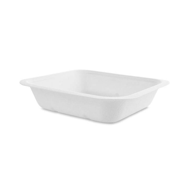Set de 50 caserole, Vegware, Alb