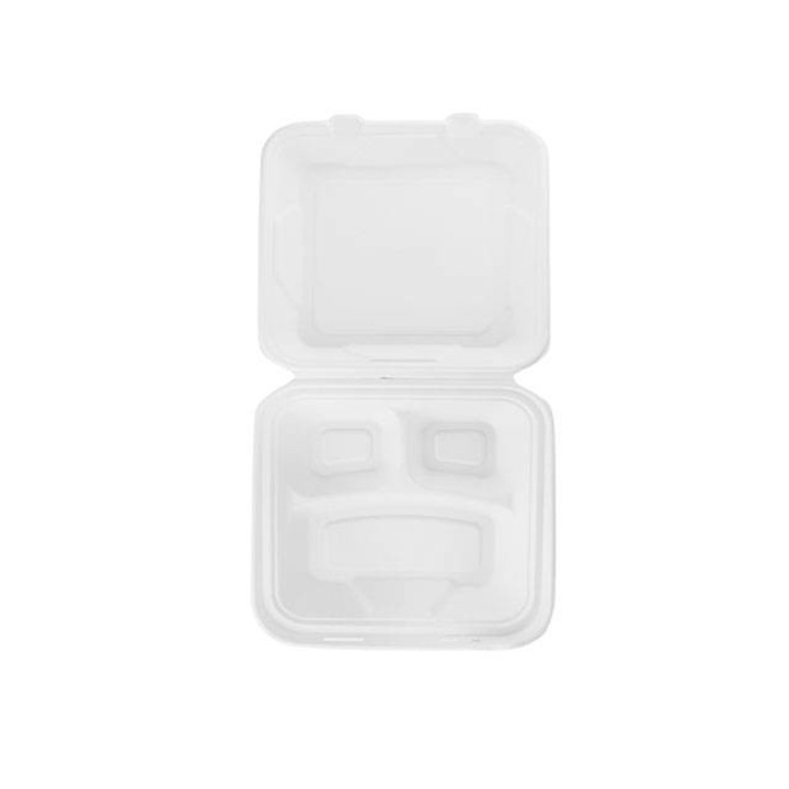 Készlet 50 db tálca, Huhtamaki, Cukornád, 1000 ml, 22,1 x 20 x 4,9 cm