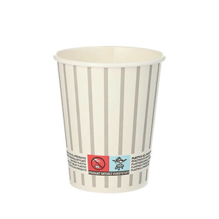 Set 20 pahare de hartie, Papstar, 200 ml