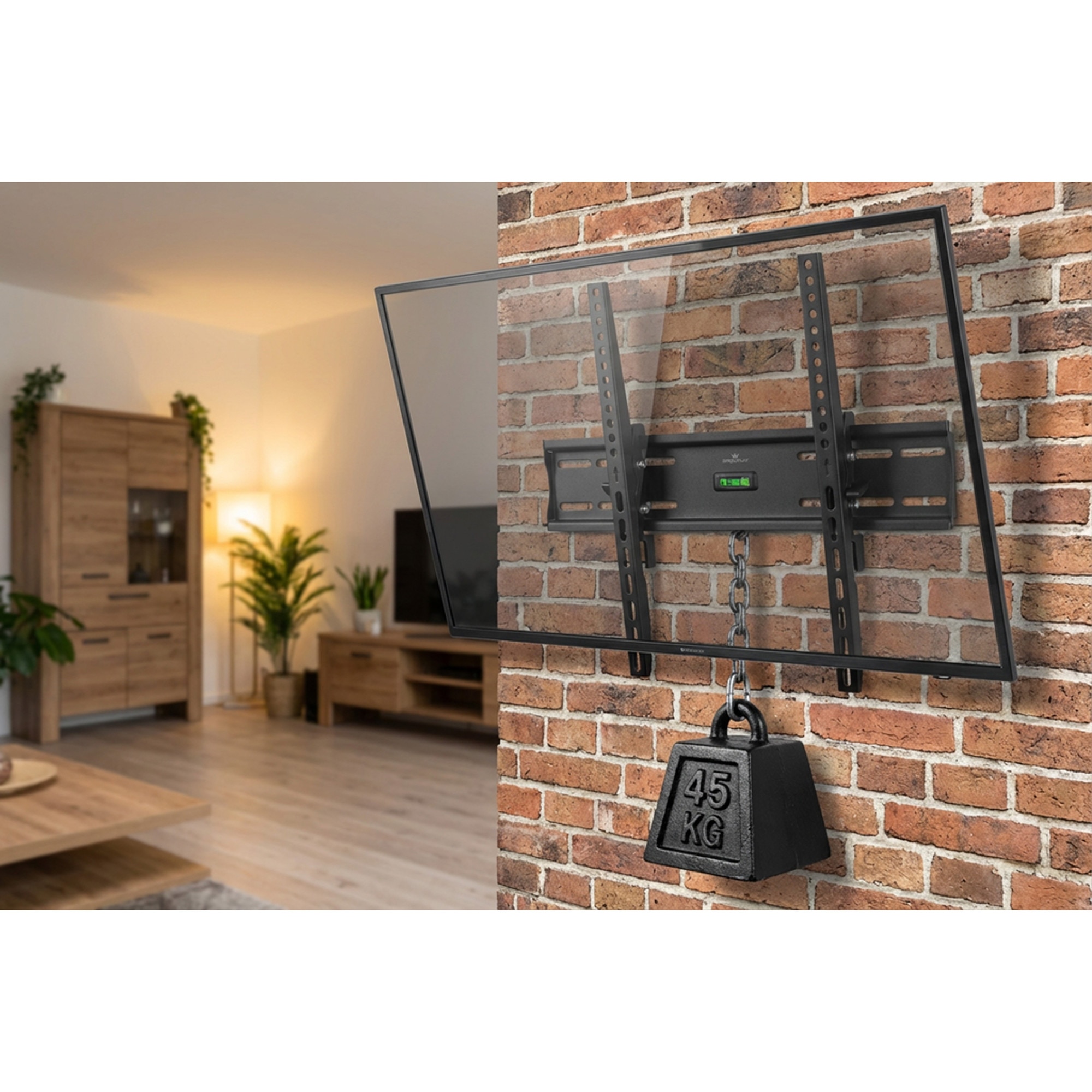 Suport TV de Perete KingMount KG-1004, Universal, Diagonala 23