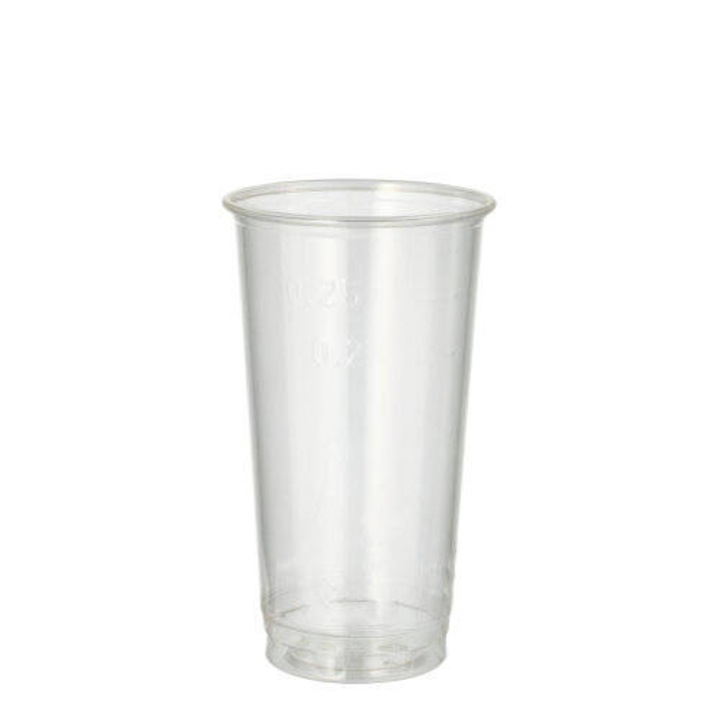 Set 60 pahare, Papstar, PLA, Transparent, 250 ml