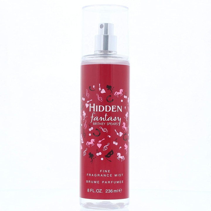 Parfümös lotion, Britney Spears Hidden Fantasy Mist, 236 ml