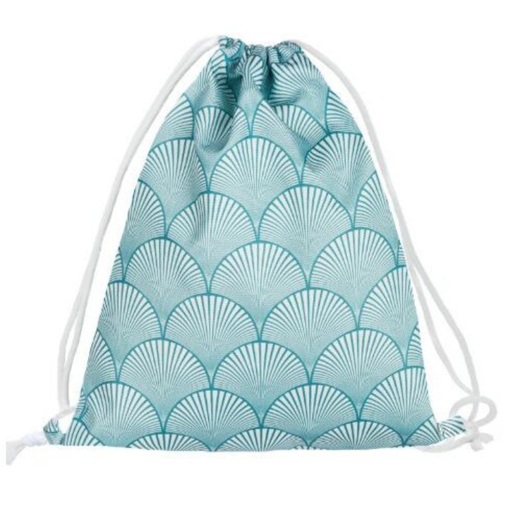 Плажна раница Nivea с миди, издръжлив материал, синя