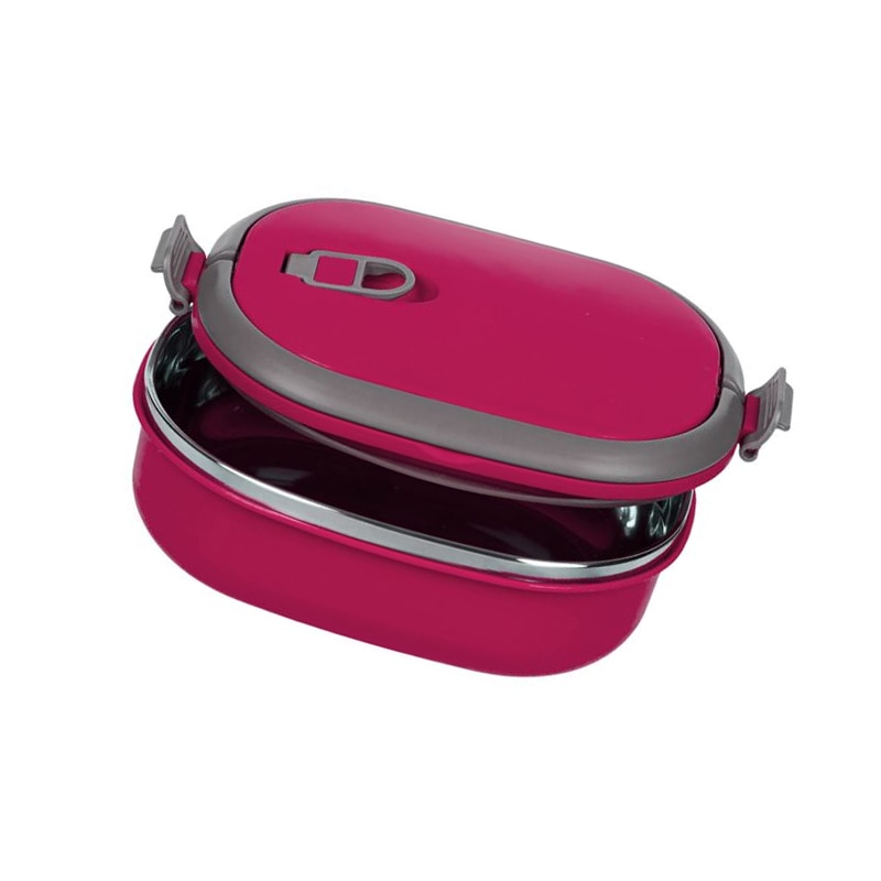 Caserola izoterma alimente, Roz, 700 ml, 20x15x8cm, ATU-089853 - eMAG.ro
