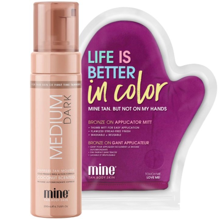 Barnítóhab és kesztyű, MineTan, Medium Dark, 200 ml