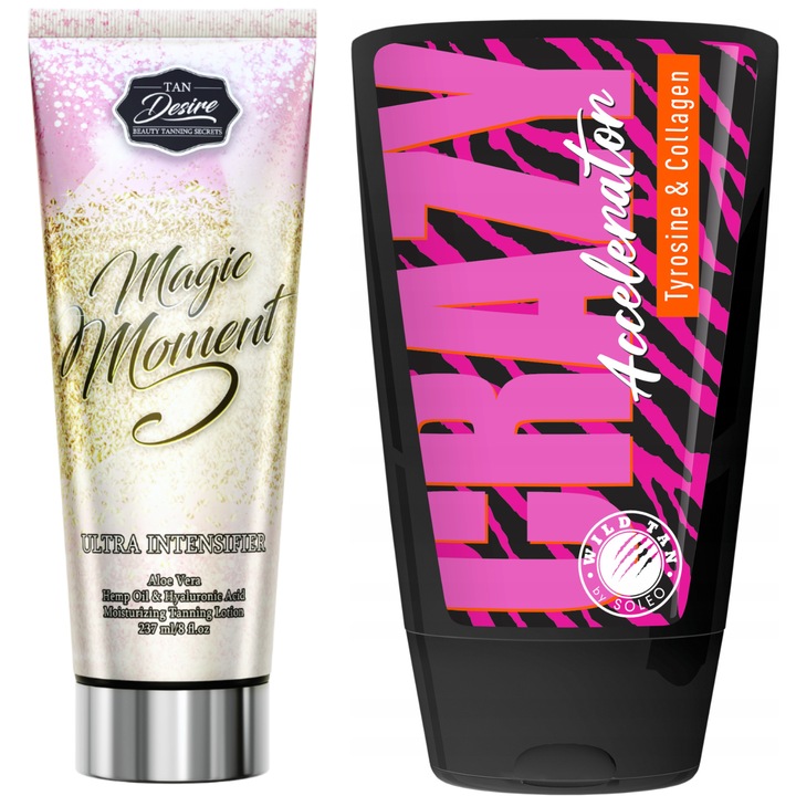 Комплект за тен, Tan Desire, Magic Moment + Wild Tan Crazy, 2 бр