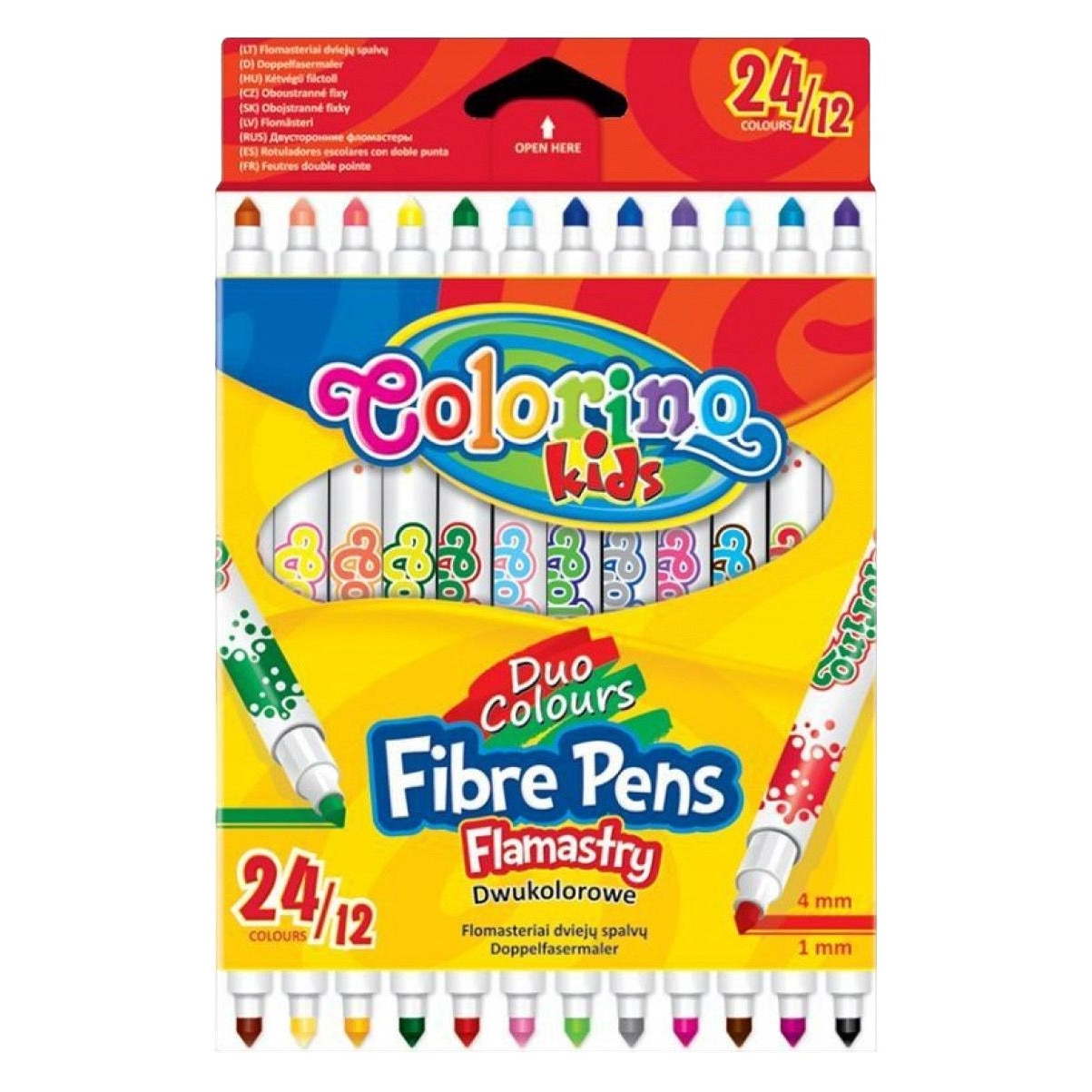 Pack of 24 - Color Oil Pastels Crayons