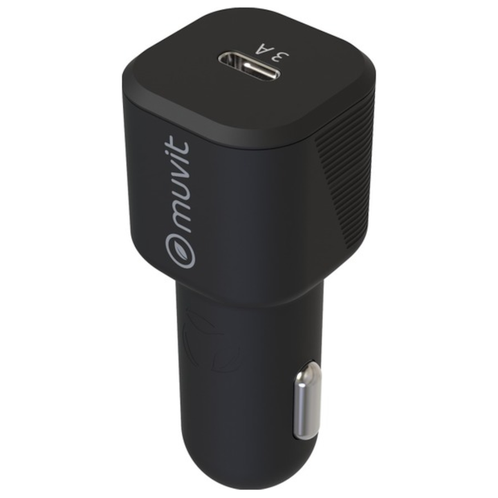 Muvit autós töltő, 20W Gyorstöltés, 3.0, 12-24V, 1 x Type C, Univerzális