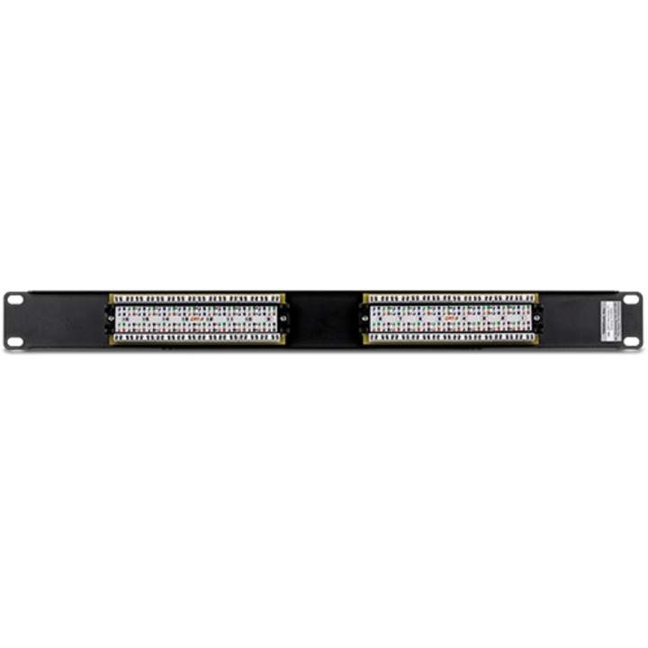 Patch Panel 16 portok RJ45 UTP, Cat6, TRENDnet, TC-P16C6