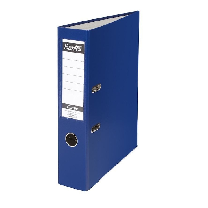 Biblioraft A4, Bantex, Polipropilena, 5 cm, Albastru