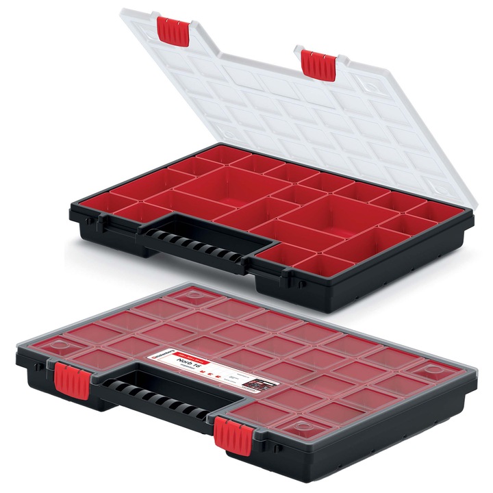 Rendszerező Doboz Fogantyúval, Kistenberg, Fekete, Norb 40