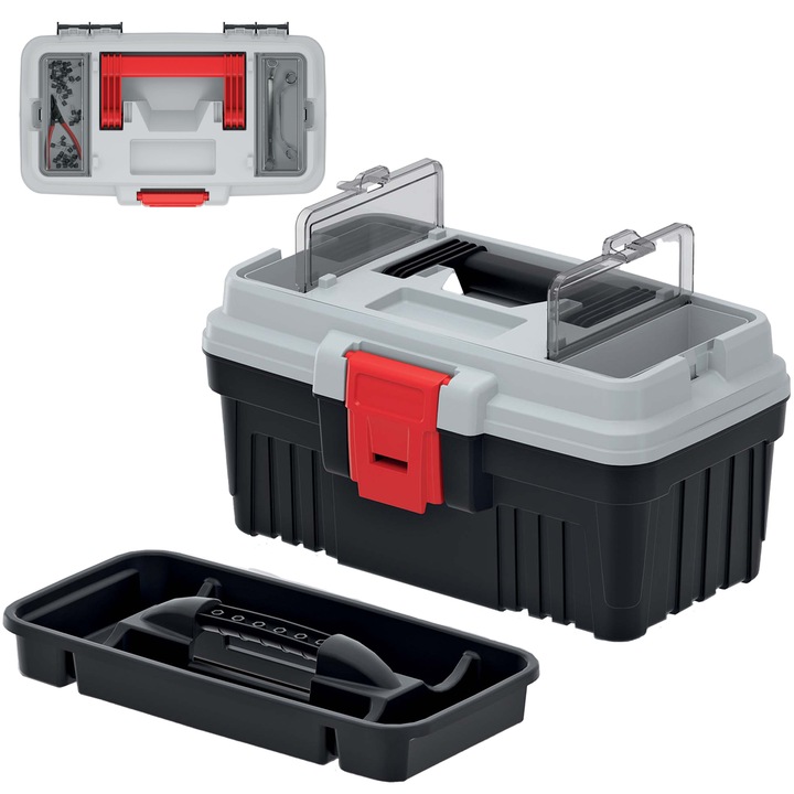Optima 30 kistenberg szerszámosláda - tartós, ergonomikus, 6 kg teherbírású