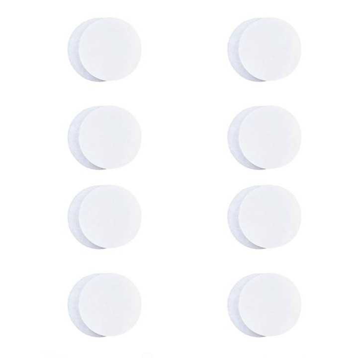 Set 8 adezivi pentru fixarea covoarelor, diametrul 4.5 cm